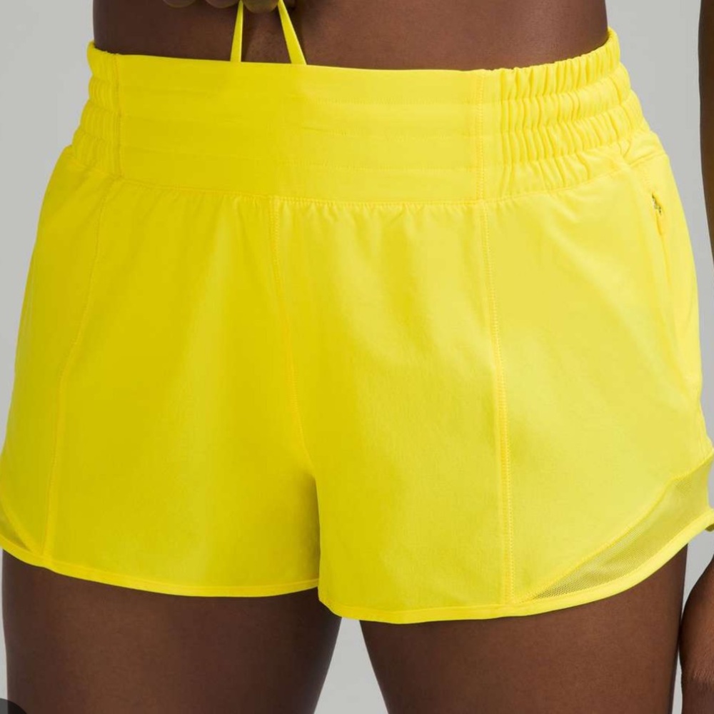 lululemon hotty hots sonic yellow 2.5